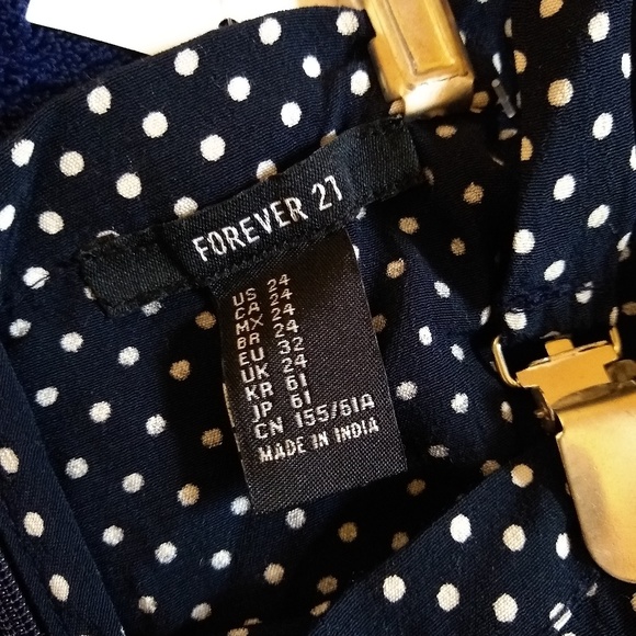 Navy overall skirt with suspenders NWT - Picture 2 of 4